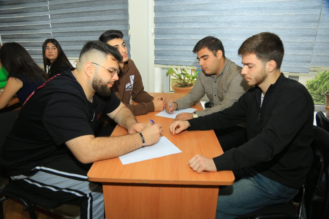 ADAU tələbələri intellektual oyunun qalibi olub - FOTOLAR